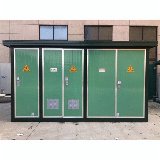 高台1600KVA欧式箱式变压器